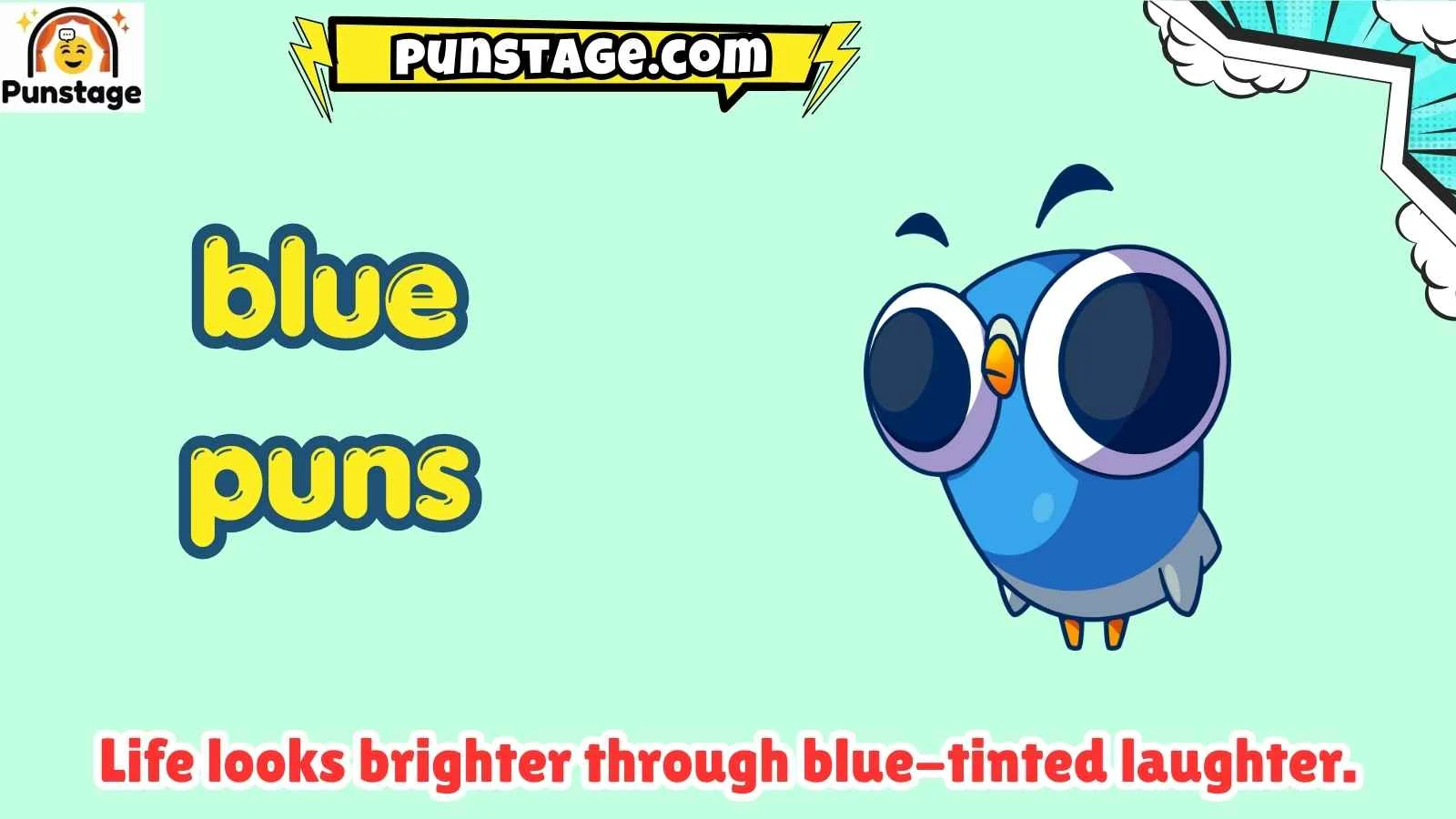 blue puns