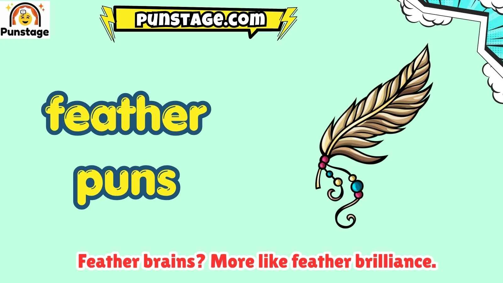 feather puns