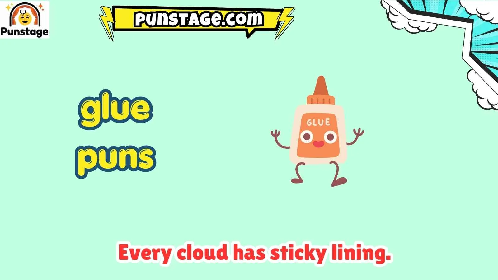 glue puns