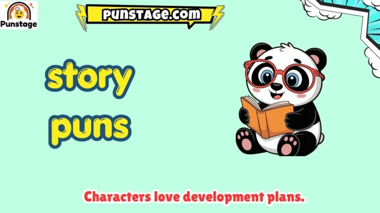 story puns